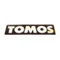 Sticker Tomos White/Black Original