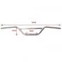 Handlebar Moto Cross Universal - Chrome