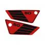 Side panel Stickerset Yamaha FS1 2RU Red/Black 