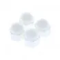 Set Covers White Mounting set Shock absorbers Citta 