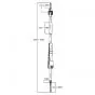 Speedometer cable Puch P1 Intercity