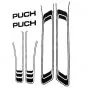 Maxi Stickerset lines Black