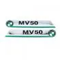 Tank transfer set Puch MV50 Chrome