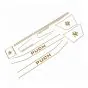 Stickerset Puch Monza SDP Gold Complete