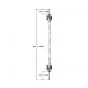 Speedometer cable Tomos A3/A35 Aftermarket