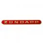 Tank emblem Zundapp Red/Gold