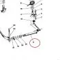 Gear axle Kreidler 3 Gears