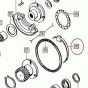 Clamping spring Clutch Tomos