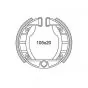 Brake Shoes Frontside Vespa Ciao/Si/Bravo Polini