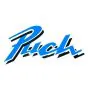 Sticker Puch Blue/Black