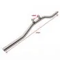 Footrest bar Zundapp Stainless Steel