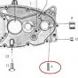 Locking pin Gear shaft Zundapp