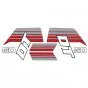 Stickerset Yamaha DT50 Red/Grey 1981