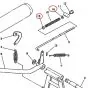 Brake rod Disc Yamaha FS1 Original