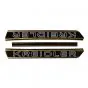 Tank stickers Kreidler Black / Gold