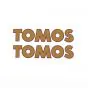 Stickerset Tomos Word Gold / Red 150X31MM