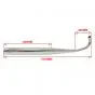 Exhaust 36MM Zundapp - Double Nod