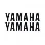 Tank stickerset Yamaha Black 118X28MM