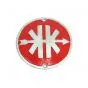 Emblem Leg Shield Kreidler Egg-Tank Red