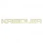 Sticker Kreidler Gold 200MM a piece