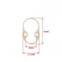 Throttle Drum Cover Gasket Bing 17MM