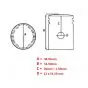 Piston 38.95MM (A) Barikit Zundapp Double Ring