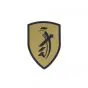 Sticker Zundapp Logo Old Gold 30X45