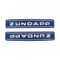 Tank stickers Zundapp 529 Short Track Blue