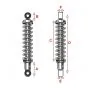 Shock absorbers Zundapp 517/529 Open