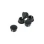 Plastic cap for Handlebar plate Kreidler Anthracite
