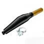 Exhaust Silencer Cross Black Gold 32MM Uni.