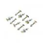 Buddyseat Strip Mounting Bolts Oval 10 pieces