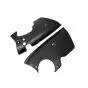 Engine Cover Set Kreidler SB Matte Black Open Flywheel Cover