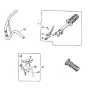 Handlebar parts Puch Maxi