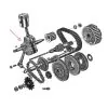 Crankshaft ILO V50/G50 Piano