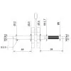 Crankshaft Sachs 50/A Automatic