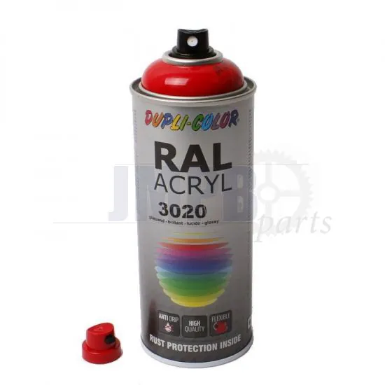Dupli Color Aerosol RAL 3020 Traffic red - 400ML