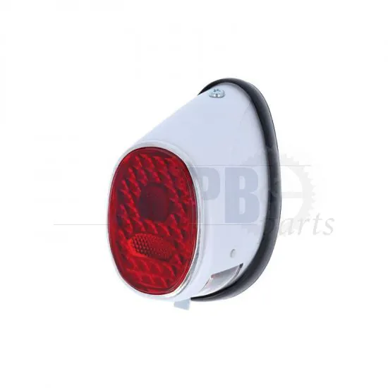 Taillight White Model Hella Oldtimer with Brake light