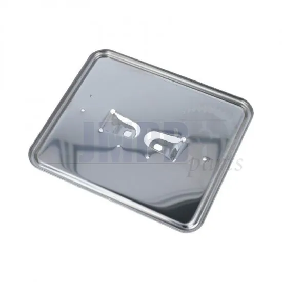 License plate holder Lying Chrome