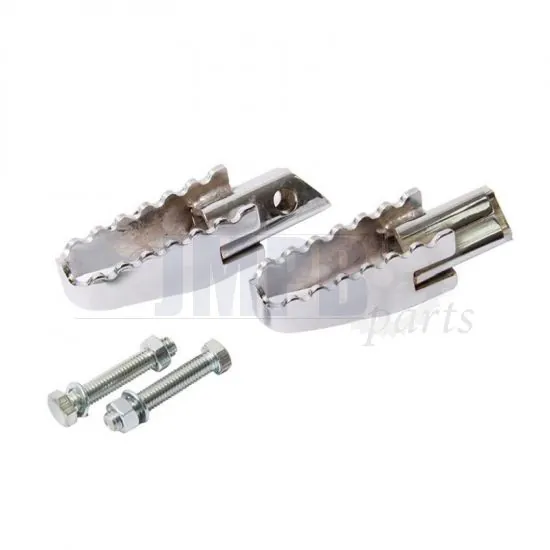 Footrests Frontside Chrome Honda MT50