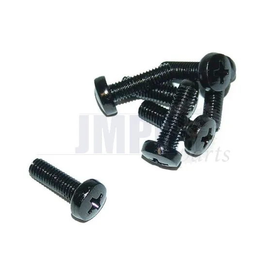 Cylinder screw Black M5X20 Din 7985H