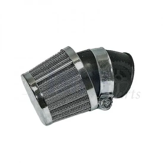 Powerfilter 45 Degrees Chrome 30MM