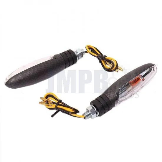 Flasher set Vertex Carbon look