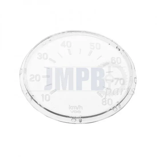 Glass for VDO Speedometer 80KM Kreidler/Zundapp
