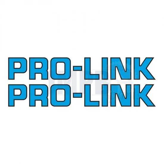 Stickerset Pro-Link Blue 16.5CM