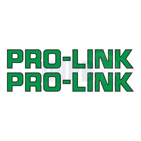 Stickerset Pro-Link Green 16.5CM