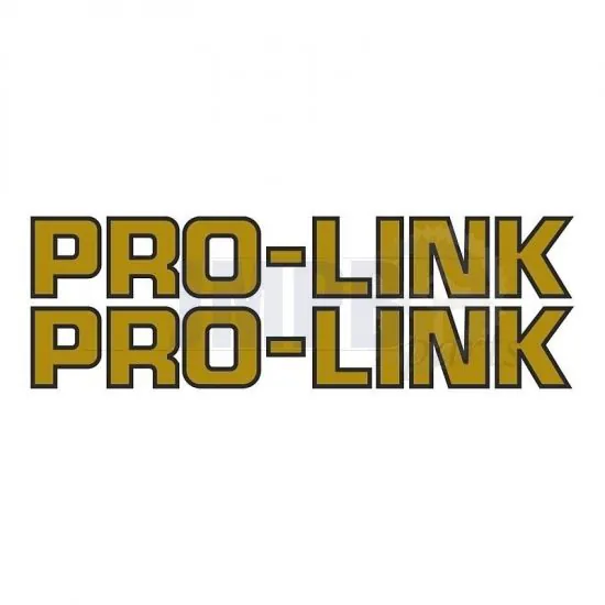 Stickerset Pro-Link Gold 29CM