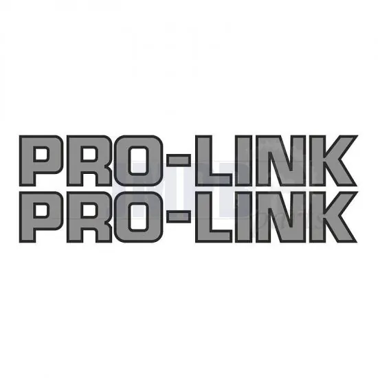 Stickerset Pro-Link Silver 29CM