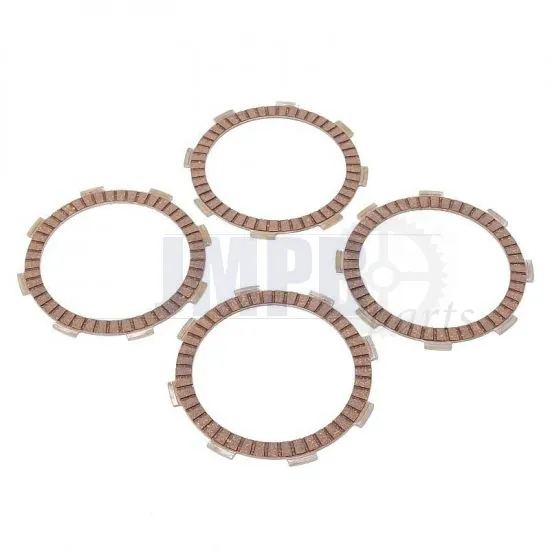 Clutch plate set 4-Pieces Newfren Honda 50/80CC