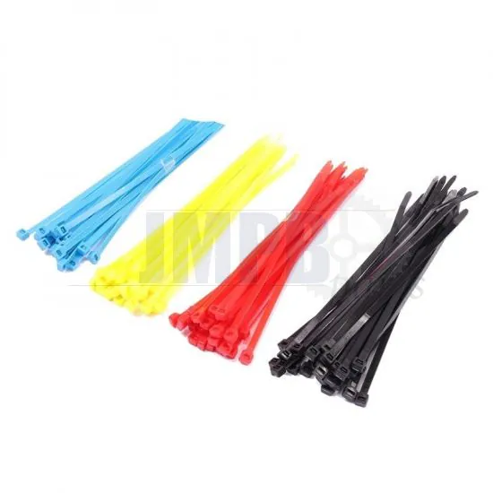 Assortiment set Cable Ties Colour 20CM - 100 Pcs